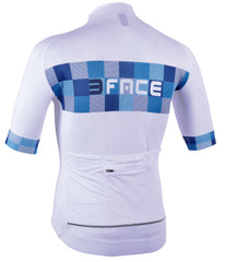 Bluza Ciclism Qubo Alb-Albastru