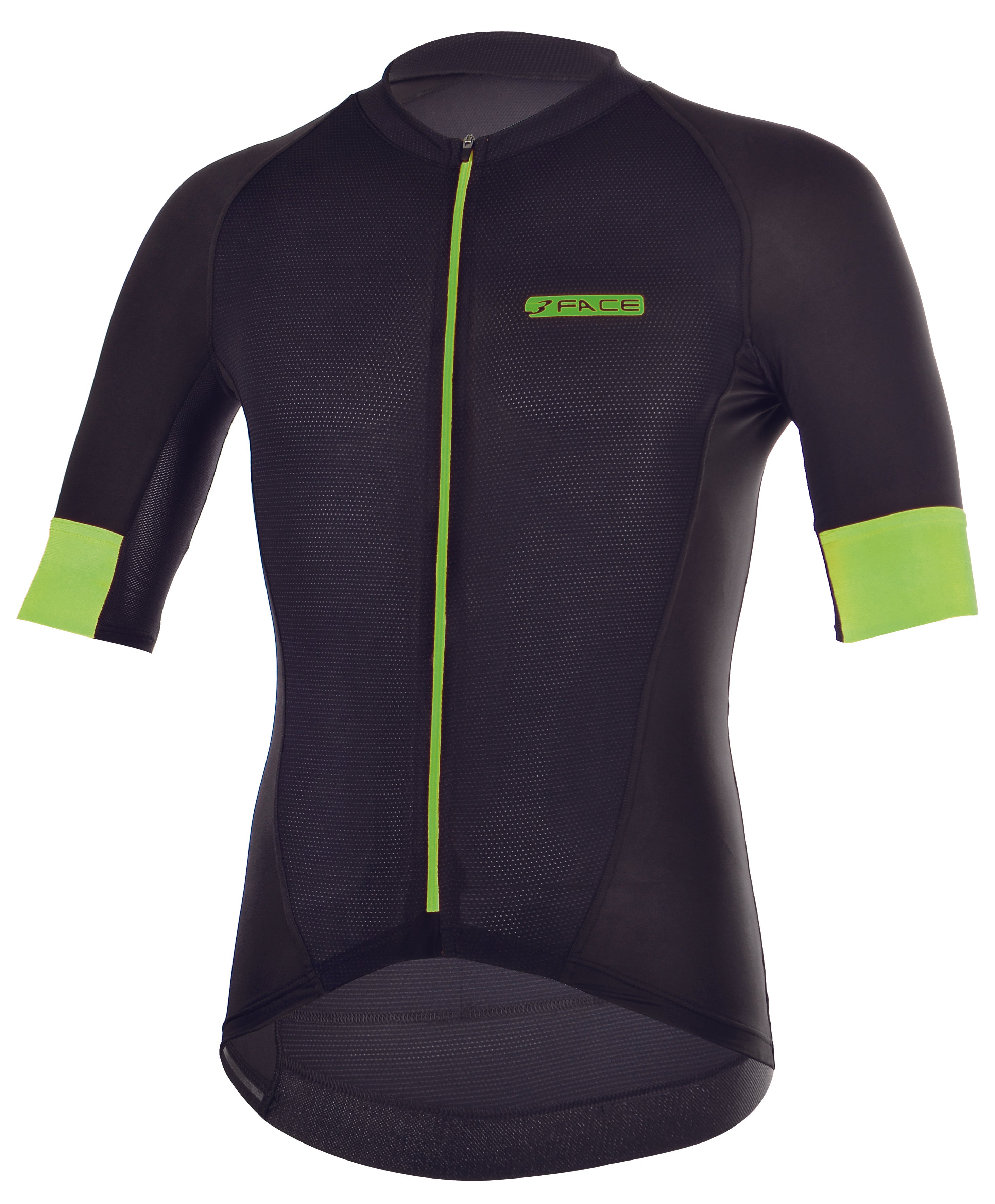 Bluza Ciclism Speedy Negru-Verde