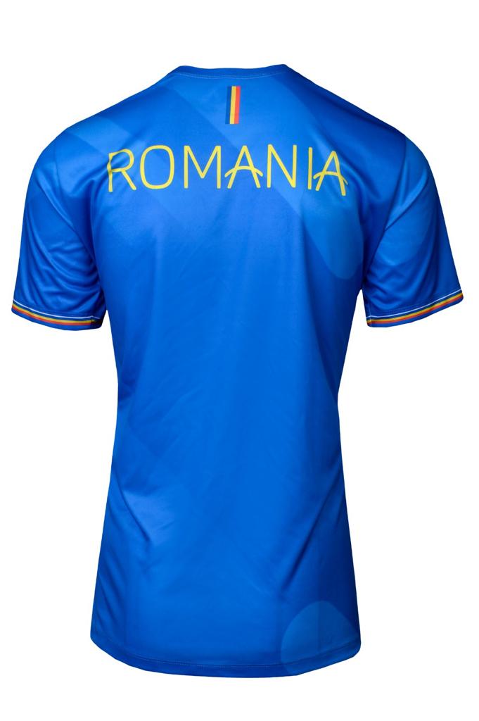 Tricou Teqball Romania Albastru